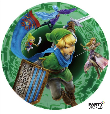 Zelda Party Paper Plates 7inch (10pk)